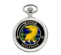 Haldane - Orologio da tasca con stemma del clan scozzese