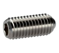 HALDER 10 pezzi di pressione a molla, con sfera e esagono incassato/acciaio inossidabile, molla standard | d1=M5 | 22030.0205