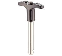 HALDER 22350.0048 Bulloni di bloccaggio a Sfera, Nero, d1=10 mm / l1=40 mm