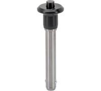 HALDER 22350.0234 Bulloni di bloccaggio a Sfera, Nero, d1=8 mm / l1=20 mm