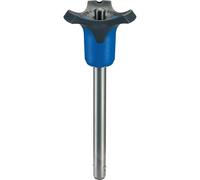 HALDER 22370.0557 Bulloni di bloccaggio a Sfera, Blu, d1=25 mm / l1=130 mm