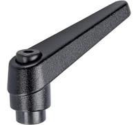 HALDER 24400.0623 - Leva di serraggio regolabile, colore: Argento, 24400.0114