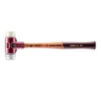 Halder 300000 - Martello Simplex Face in nylon/metallo morbido, multicolore, 30 mm