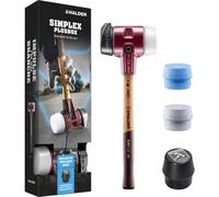 Halder 3027s025 SIMPLEX-Plusbox Starterkit Mazzuola medio-duro 4400 g 180 mm 1