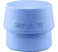 Halder 3201060 SIMPLEX 3201.060 Testa di ricambio morbido 135 g 1 pz.