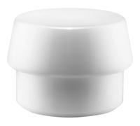 Halder Testa per mazzuola SIMPLEX – superplastica, testa morbida, bianco Ø80 mm