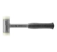 Halder Martello antirimbalzo con manico in acciaio tubolare, Testa mazzuola Ø40mm Quantità:1