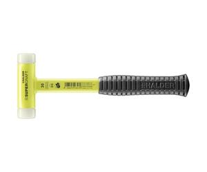 HALDER 3377.130 - Maza anti rebote metálico amarillo Supercraft Ø 30 mm