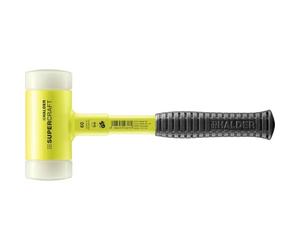 HALDER 3377.160 - Maza anti rebote metálico amarillo Supercraft Ø 60 mm