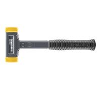 HALDER NORM+TECHNIK - Mazza antirimbalzo con tasselli in poliuretano, Dim. testa del martello: 30X40 mm 30X40