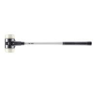 Halder 3708081 nylon mazza con manico in fibra, multicolore, 80 mm