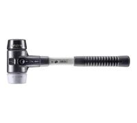 Halder 3723060 gomma/tpe-mid soft-face Mallet con rinforzato in acciaio inossidabile, multicolore, 60 mm