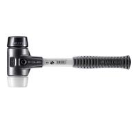 Halder 3727050 gomma/Superplastic soft-face Mallet con rinforzato in acciaio inossidabile, multicolore, 50 mm