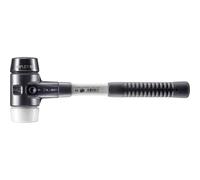 Halder 3727060 gomma/Superplastic soft-face Mallet con rinforzato in acciaio inossidabile, multicolore, 60 mm