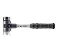 Halder 3729040 gomma/metallo morbido soft-face Mallet con rinforzato in acciaio inossidabile, multicolore, 40 mm