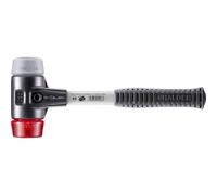 Halder 3736050 tpe-mid/plastica mazzuola martello con rinforzi in acciaio inossidabile, multicolore, 50 mm