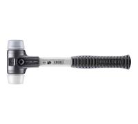 Halder 3737040 tpe-mid/Superplastic soft-face Mallet con rinforzato in acciaio inossidabile, multicolore, 40 mm