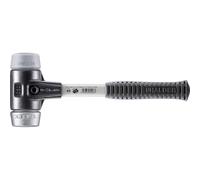 Halder 3739050 tpe-mid/metallo morbido soft-face Mallet con rinforzato in acciaio inossidabile, multicolore, 50 mm