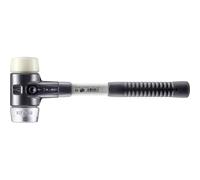 Halder 3789060 nylon/metallo morbido con manico in fibra, multicolore, 60 mm