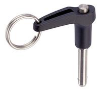 HALDER 4212.C13 Bulloni di bloccaggio a Sfera, Nero, Nenndurchmesser=5/16 Zoll