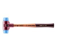 Halder 7.622.616,2 cm Simplex "tpe-soft-face Mallet, multicolore, 30 mm