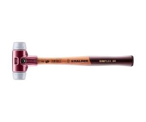 Halder 7.627.696,2 cm Simplex "soft-face tpe-mid Mallet, multicolore, 30 mm
