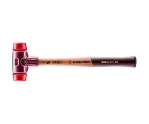 Halder 7.635.316,2 cm Simplex "mazzuola martello in plastica, multicolore, 30 mm