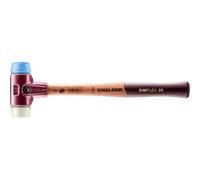 Halder 7.665.796,2 cm Simplex soft-face tpe-soft/nylon "Mallet, multicolore, 30 mm