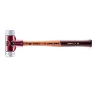 Halder 7.719.136,2 cm Simplex soft-face tpe-mid/morbido "metallo Mallet, multicolore, 30 mm