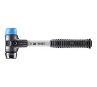 Halder 9.428.581,6 cm Simplex"tpe-soft/soft-face - Martello in gomma con rinforzo in acciaio inossidabile, multicolore, 40 mm