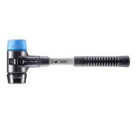 Halder 9.428.632,4 cm Simplex "tpe-soft/soft-face - Martello in gomma con rinforzo in acciaio inossidabile, multicolore, 60 mm