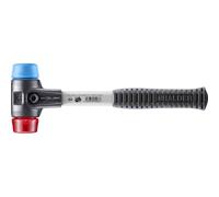 Halder 9.438.741,6 cm Simplex "tpe-soft/plastica mazzuola martello con rinforzi in acciaio inossidabile, multicolore, 40 mm