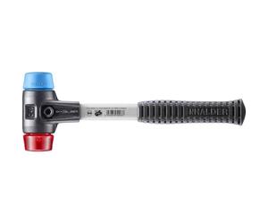 Halder 9.438.741,6 cm Simplex "tpe-soft/plastica mazzuola martello con rinforzi in acciaio inossidabile, multicolore, 40 mm