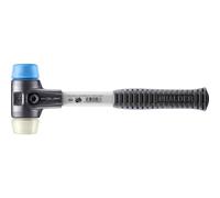 Halder 9.443.821,6 cm Simplex "tpe-soft/nylon soft-face Mallet con rinforzato in acciaio inossidabile, multicolore, 40 mm