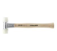 Halder erwin kg - Baseplex l, 270 millimetri martello-d 230 mm bianco, 25 g di nylon morbida