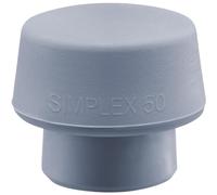 HALDER - Inserto 50:40, TPE-mid, grigio | D = 50 mm | 3203.051