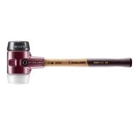 Halder Martello Simplex 3027.080 Ø80 mm gomma superplastica nero/bianco manico ergonomico