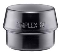 2 Simplex Martello Utensili Ø 80 MM Gomma Pavimentazione Nero Galabau