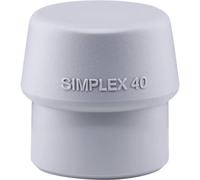 Halder SIMPLEX 3203.040 Testa di ricambio medio-duro 45 g 1 pz.