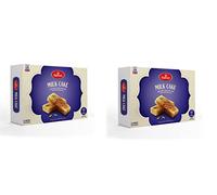 Haldiram Milk Cake 300g (confezione da 2) - Dolce indiano - A base di latte di bufala e zucchero di canna - Gusto dolce e caramellato