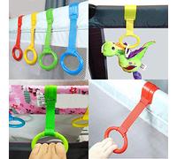 Halearo 4 Anelli per Allenamento Equilibrio, Resistenti al Calore, Supporto per Bambini, per culle; Plastica ABS Leggera e Portatile per 0-18 Mesi (Colore Assortito)