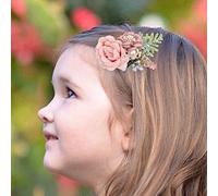 Halearo 8 Fermagli per Capelli con Fiori Artificiali per Ragazze, Accessori per Capelli per Copricapo per Bambini Carini e Alla Moda per Oggetti di Scena Fotografici (10 ml)