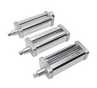 Halearo Accessori per Pasta Set per Pasta in Acciaio Inossidabile con Spessore Versatile per Robot da Domestico