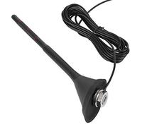 Halearo Antenna DAB+FM per Auto Antenna Amplificata Attiva Impermeabile per Veicoli Nera 1 unità