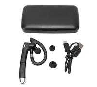 Halearo Auricolare Bluetooth Wireless 6.1 Cuffia Auricolare Mono, con Cancellazione Avanzata del Rumore Riduzione di 35 DB 180 Girevole per Viaggi D'Affari per Camionisti Traduzione in