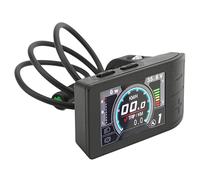 Halearo BBS01 - Display LCD per bicicletta elettrica 500C, indicatore resistente all'acqua e durevole, per biciclette elettriche, 24 V, 36 V, 48 V