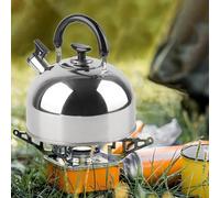 Halearo Bollitore da Campeggio in Acciaio Inossidabile con Manico per Escursioni e Viaggi 2L/3L/4L