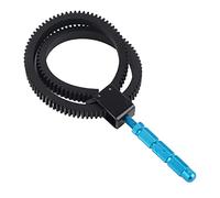 Halearo Cintura Follow Focus, Modulo Ingranaggio 0,8, Obiettivo 49-82 Mm | Lega di Alluminio e ABS, Uso DSLR e Videocamera, Vite in Acciaio Inossidabile, compatibilità Obiettivo, Accessorio Fotocamera