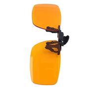 Halearo Clamp/Holder per Blocco Preciso delle Luci Blu Sugli Occhiali Efficienti Luci Blu Antiribaltamento Verticale a 180 Gradi per Computer PC Materiale Arancione (Piazza)
