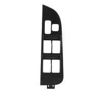 Halearo Cornice Dell'interruttore Principale Dell'alzacristallo Elettrico Qualità Premium per i Controlli dei Finestrini della Portiera Lato Conducente Design Elegante e Durevole 1 unità (Nera)